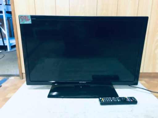 596番 三菱✨カラーテレビ✨LCD-32LB4‼️