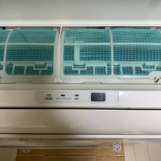 お引渡し成立TOSHIBA 2018年製　省エネ　ルームエアコン　6〜8畳用　使用感少なく美品