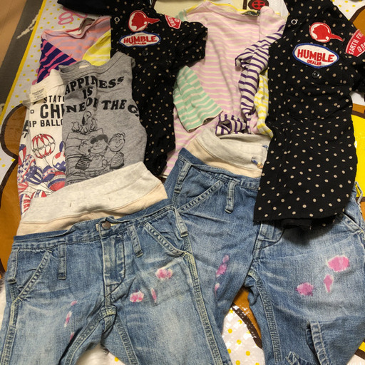 DENIM DUNGAREE デニムダンガリーのセット