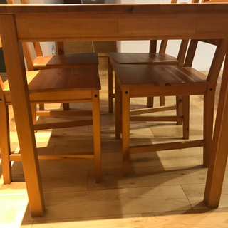 川越引取限定】IKEA ヨックモック ダイニングテーブル JOKKMOKK