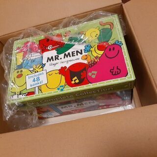 【対面受渡し&直接払い可】【新品】Mr. MENマイコンプリートコレクションBox48冊booksセット英語育児洋書絵本簡単英語教材子供キッズ 対面受渡し&直接払い可】【新品】Mr. MENマイコンプリートコレクション