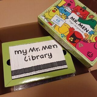 【対面受渡し&直接払い可】【新品】Mr. MENマイコンプリートコレクションBox48冊booksセット英語育児洋書絵本簡単英語教材子供キッズ