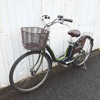 8月-11 電動アシスト自転車 ヤマハ PAS Natura Lスーパー 2012年モデル