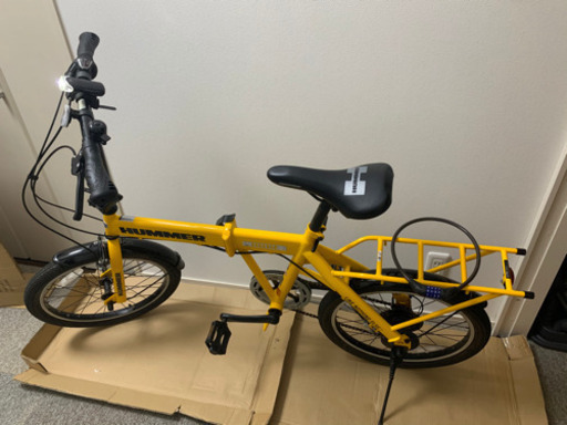 【美品】HUMMER 折りたたみ自転車