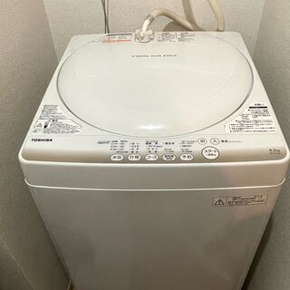 【洗濯機】TOSHIBA　4S2(W)　0円