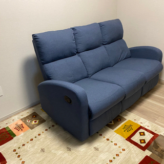 IDEE 3人掛けソファ ネイビー 3人掛けソファ ネイビー