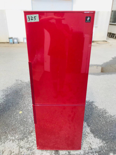 ③325番 シャープ✨ノンフロン冷凍冷蔵庫✨SJ-PD27X-R‼️