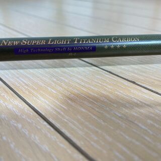 【愛品館八千代店】 HONMA NEW SUPER LIGHT TITANIUM CARBON 4星　金モグラ　アイアンセット【愛八LS】