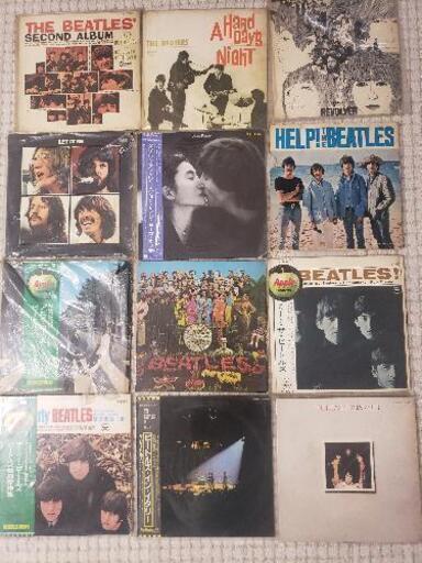 懐かしいビートルズレコード12枚