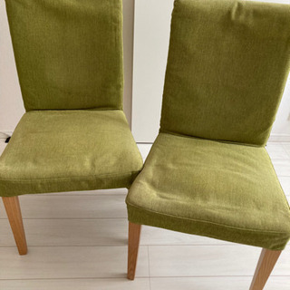 【ネット決済】IKEA 椅子2脚　HARRYハリ
