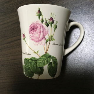 薔薇のマグカップ　C010D