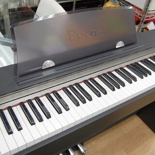CASIO 電子ピアノ PX-730 Privia 88鍵盤 ブラック 椅子付き 2010年製