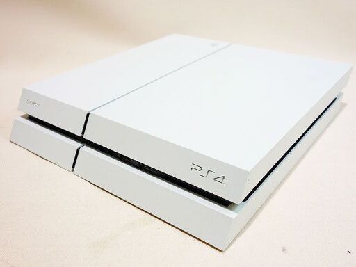 【苫小牧バナナ】SONY/ソニー プレイステーション4 PS4 1000番台 グレイシャーホワイト 500GB CUH-1200AB02 本体のみ 動作OK