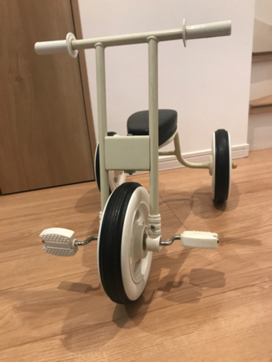 無印良品/三輪車　色:アイボリー