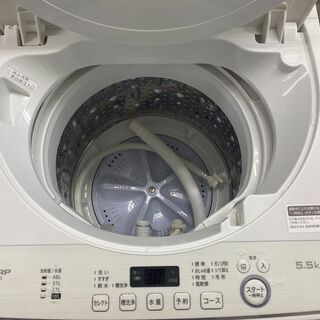 保証付き　シャープ　洗濯機　ES-GE5D-W   リサイクルショップウルカウ　高津