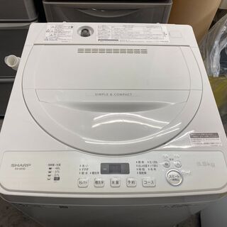 保証付き　シャープ　洗濯機　ES-GE5D-W   リサイクルシ...