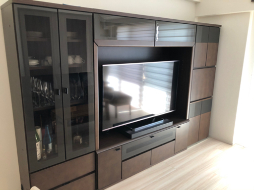 壁面収納【グロッソ】3点セット　テレビ台、TV台