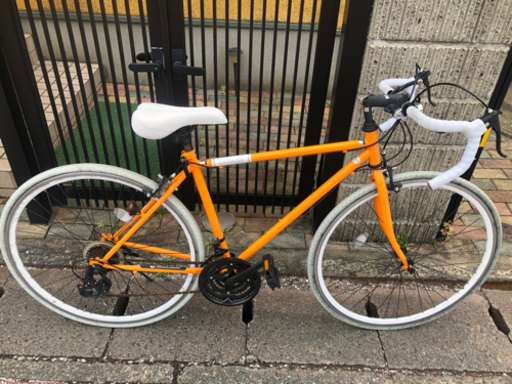 中古自転車　ロードバイク　700C 21段