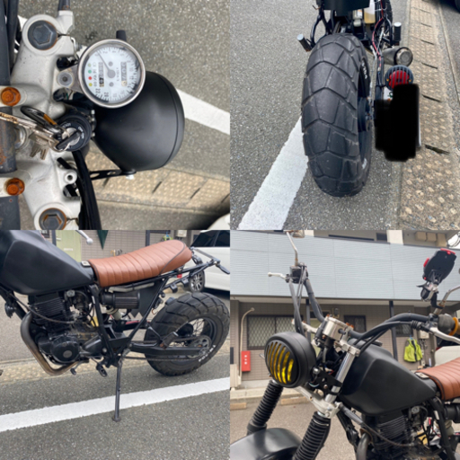 tw200 カスタム 自賠責約3年付 価格高騰中