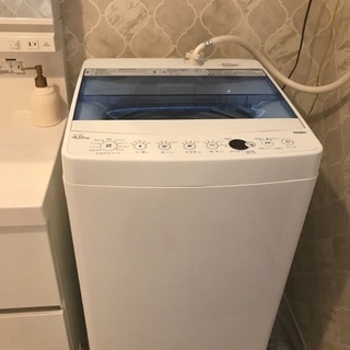 20日間のみ使用 保証書付  4.5kg  洗濯機 Haier
