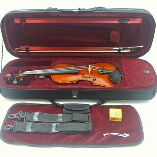 メンテ済み ドイツ製バイオリン 分数 3/4 Hermann Dolling jr violin Markneukirchen 1973年 ドイツ製 ザイフェルト弓 ケース ニス仕上げ済み おすすめ分数 全国発送対応 中古バイオリン 名古屋近郊 愛知県清須市より おすすめです。 管理（カ）8547 