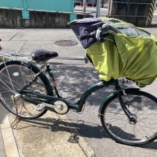 【話し合い中】自転車　子ども　カゴ付き　26インチ