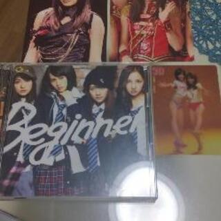 【値下げ】AKB48　Beginner CDと前田敦子の写真とカード