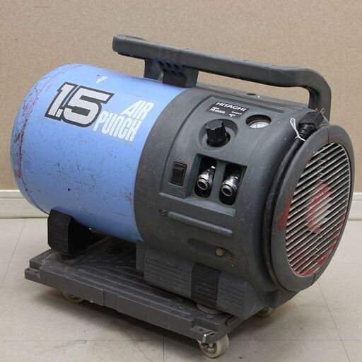 日立工機 軽搬形ベビコン エアーパンチ PA1500S エアコンプレッサー 120L 50Hz (D4210knhwY)