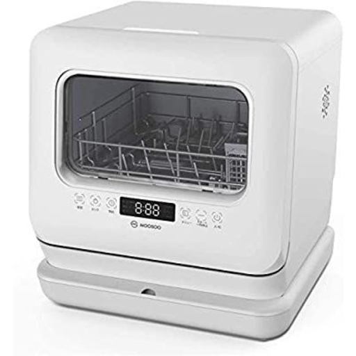 【新品未使用】MOOSOO食洗機(ホワイト)