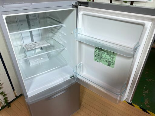 【愛品館八千代店】保証充実Panasonic2017年製138ℓ 2ドア冷凍冷蔵庫NR-B149W【愛八RZ】