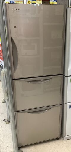 HITACHI/日立 3ドア冷蔵庫 265L R-S2700FV 2015年製【ユーズドユーズ名古屋天白店】J1000