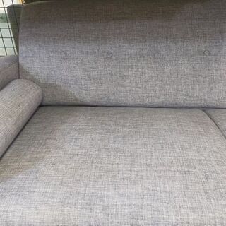 リサイクルストアスターズ城西店】状態良好！！2人掛けソファ グレー