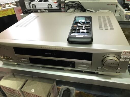 SHARP シャープ　VHS ビデオデッキ　VC-BF95　ビテオテープ　再生　ダビング　レコーダー