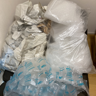 【ネット決済】大量の梱包材 プチプチ 梱包用用紙 エアーパッキン