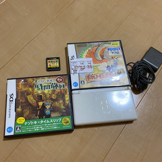 Nintendo ニンテンドー　DS 白　本体とソフト　ポケモン