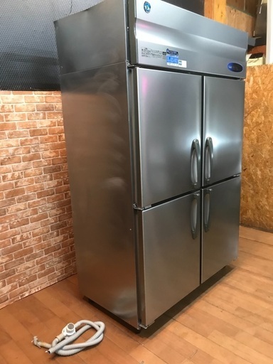 ホシザキ 業務用 冷凍冷蔵庫 2凍2蔵 4面 冷凍庫 冷蔵庫４ドア HRF-120FT3 厨房 飲食店