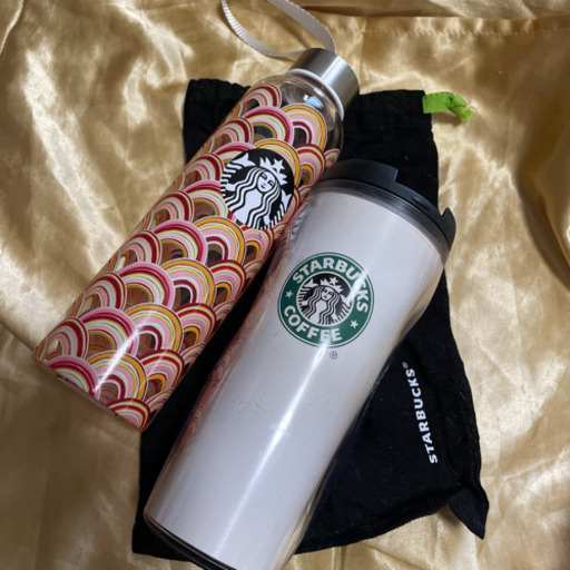 スタバ初期ロゴタンブラー、ご当地タイ限定ガラスタンブラー