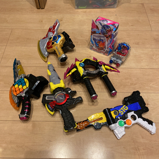 仮面ライダーエグゼイドビルド武器おもちゃセット