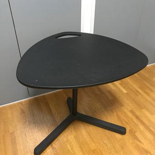 サイドテーブル　黒　高さ調整可能