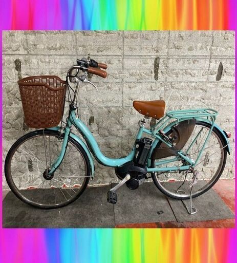 バッテリー最高レベルヤマハ　パスナチュラ　8.7Ah　26インチ　 電動自転車　電動アシスト自転車　8156