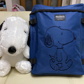 SNOOPY スヌーピー　リュック＆ぬいぐるみセット