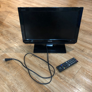 【ネット決済】TOSHIBA REGZA テレビ 19インチ