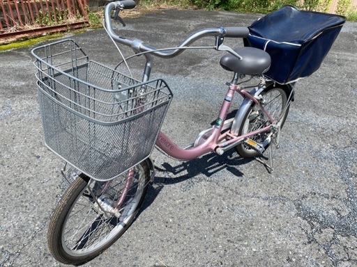 シニア　自転車　20インチ　美品