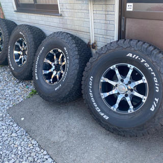 MKW MK26 BF Goodrich AT 315 バリ溝 ホイールタイヤセット ランクル80