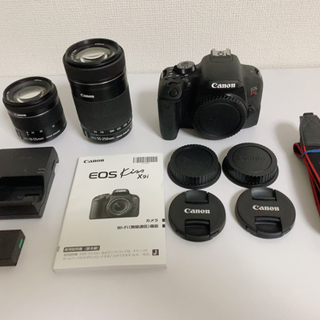 【ほぼ新品】Canon EOS KISS X9i ダブルズームキット