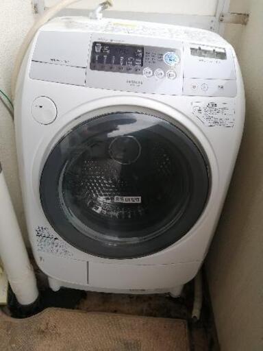 日立　乾燥機能付きドラム型洗濯機