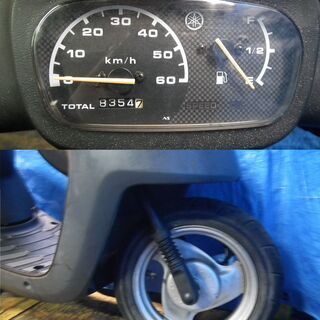 アプリオ（SA11J)パワフルな２スト原付・走ります（銀） アプリオ（SA11J)パワフルな2スト原付・走ります（銀）