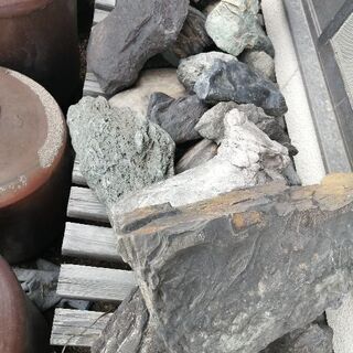 置石　インテリア　装飾　大小有り