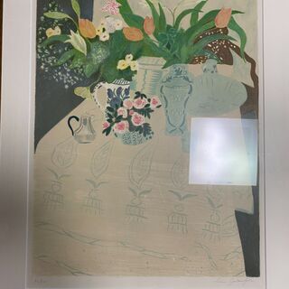 ☆ピエール・ボンコンパン☆　「テーブルの上の花」