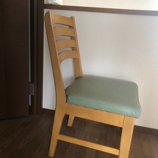木製椅子をあげます